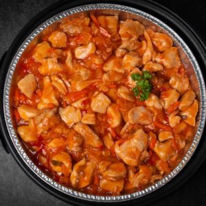 Kip in chinese saus
