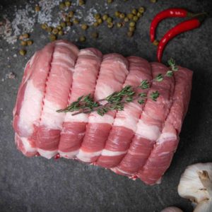Procureur nek pulled pork rollade varkensvlees