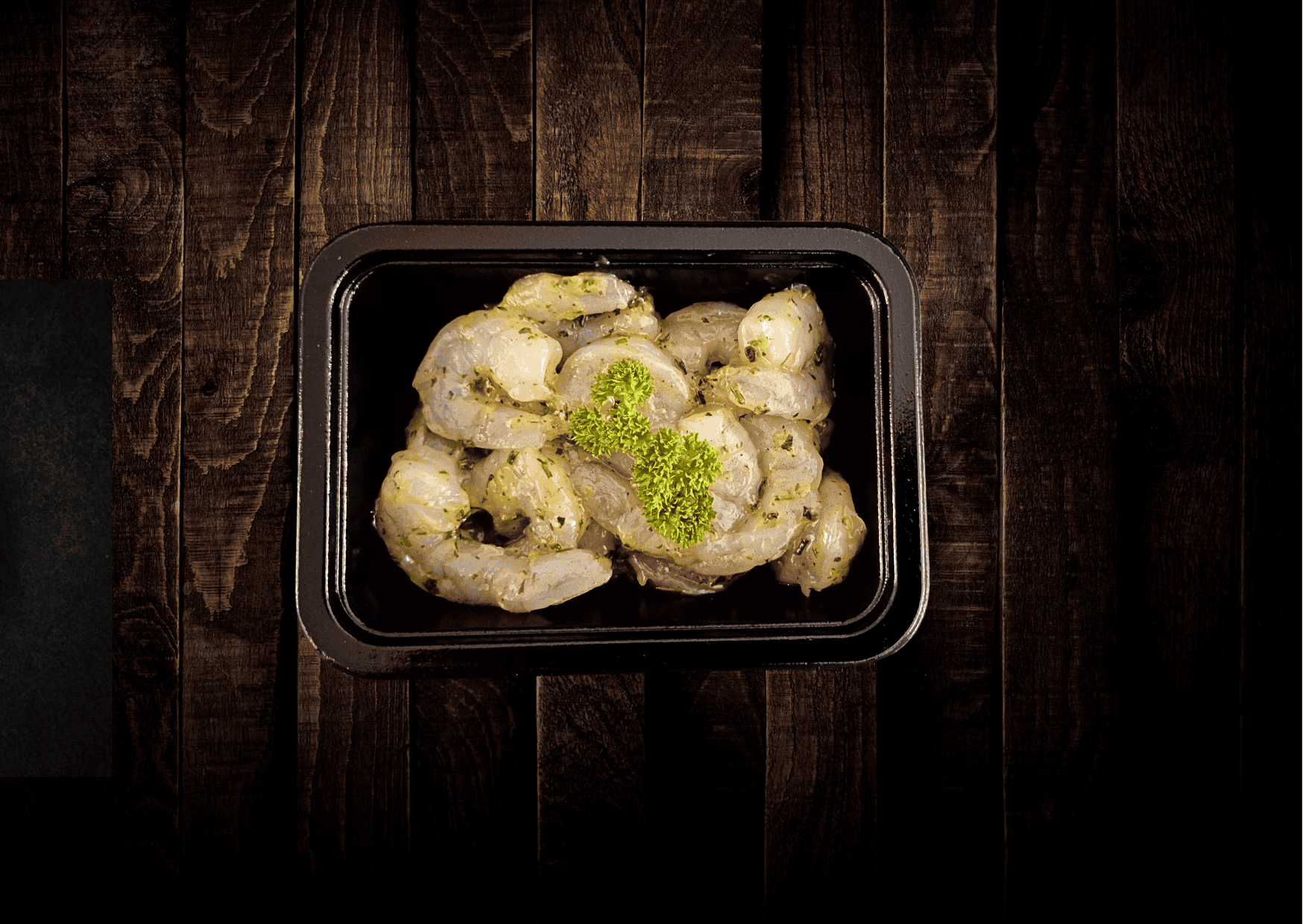 Mini Tijgergarnalen knoflook