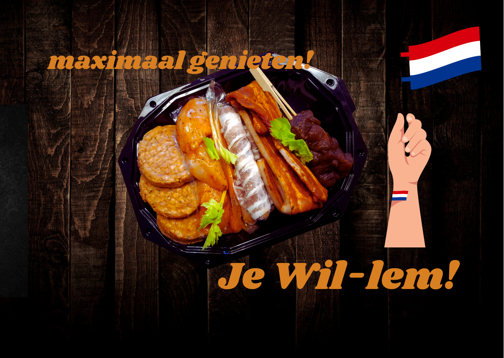 Kingsday BBQ pakket