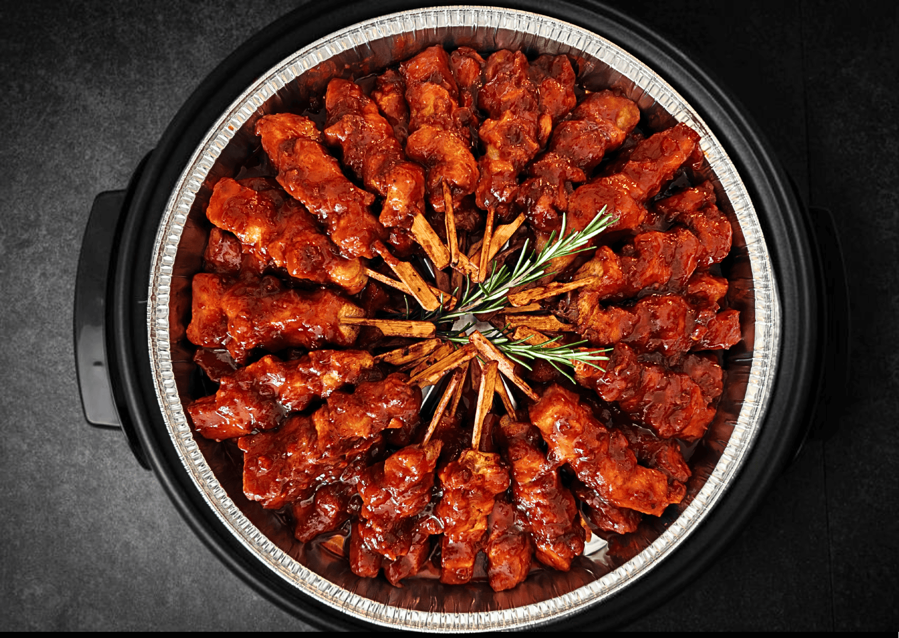 NIEUW! Kipsaté pan piri-piri (pikant)