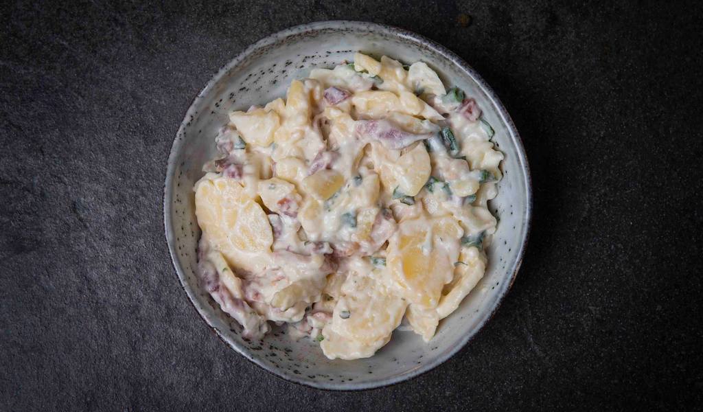 Bourgondische aardappel salade